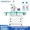 ZONESUN máquina automática de llenado de líquido anticorrosivo de una cabeza máquina para tanque de agua de limpieza desinfección agua para inodoro blanqueador de red