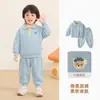 Ropa infantil Kaka Panda, conjunto de sudadera para niños, atuendo casual de otoño para niños, ropa para niñas, conjunto de dos piezas de moda de otoño para bebé