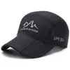 Nueva gorra de béisbol plegable de secado rápido transfronteriza para hombres y mujeres, gorra para el sol de primavera y verano para exteriores, personalización