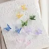 Acessórios Borboleta Esmaltada Zibo Acessórios Diy Anel para Copo d'Água Colar Joias Artesanato em Vidro Produtos Semi-acabados Lote