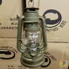 276 Lámpara de Queroseno Vintage Camping Tienda al Aire Libre Lámpara de Aceite Retro Nostálgica Ambiente Campamento Portátil