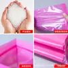 Bolsa autosellante de PE translúcida bolsa de hueso sellada bolsa de embalaje autosellante de plástico PE para collar joyería polvo de cebo