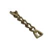 La longitud de la cadena móvil 63 mm hebilla de cuero equipaje protección laboral hebilla de zapato hebilla de cordón accesorios accesorios flor de zapato fabricantes directos