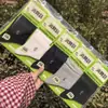Calcetines de Algodón de Malla Casual Buyun Carnival para Hombre de Media Pantorrilla Calcetines de Algodón Desodorantes Costura Sin Costuras Hechos a Mano 26 Verano