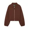 Moda feminina europeia e americana transfronteiriça AliExpress item mais vendido casual retrô bainha bufante casaco oversized