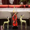Artículos Decorativos Creativos y de Alta Gama para el Recibidor, Decoraciones de Lujo Ligero y de Alta Gama para la Sala de Estar, Mueble de TV, Aparador de Vinos y Oficina