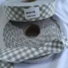 Cojín de Asiento con Peto Cuadros Rosas de Algodón en Stock del Fabricante con Ribete, Textil para el Hogar Ropa de Cama Tela de Ribete de 3 cm
