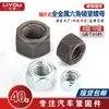 Grado 8/10 Tuerca de seguridad hexagonal totalmente metálica Tipo de seguridad Antiaflojamiento Tuerca autoblocante Galvanizado al carbono Gb6185