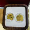 Pegatina de Teléfono de Oro Puro 999 para la Riqueza, Atrae la Fortuna de Todas las Direcciones, Acumulación Diaria de Riqueza, Regalo de 2 mg, Entrega Directa de Fábrica