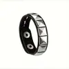 Pulsera Punk de Múltiples Capas Transfronteriza Moda Europea y Americana Pulsera de Cuero de Pareja Moda Joyería Pulsera Personalizada para Fotografía Callejera