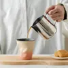Taza de Café Retro, Taza Plegada Hecha a Mano, Taza de Agua Amasada a Mano, Taza de Café, Taza de Papel de Cerámica, Taza Creativa Transfronteriza con Logo Personalizado