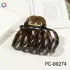 Qiyue Clip de Agarre de Aceite en Spray UV de Alta Gama para PC Transfronterizo Pinza para el Cabello de la Parte Posterior de la Cabeza Accesorios para el Cabello Pinza Grande de Tiburón Tocado para Mujeres
