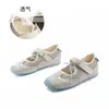 Zapatos Mary Jane de Piel Genuina para Mujer 2026 Zapatos Casuales con Velcro para Mujer Zapatillas Deportivas Estilo Ballet para Mujer Verano