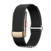 Pulseira Inteligente QX AIR com Design Sem Tela, Monitora Temperatura Corporal, Oxigênio no Sangue, Frequência Cardíaca, Saúde, VFC, Versão Transfronteiriça Pulseira Esportiva