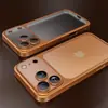 Adequado para Capa de Celular Iphone17, Capa de PC Eletrodepositada Fosca Que se Transforma Instantaneamente em Capa Protetora com Película de Lente Full-Cover para Apple 18Promax