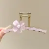 Pinza de acetato estilo coreano 2026 modelo nuevo para el pelo, elegante y exquisita, pinza de tiburón grande para cabello grueso