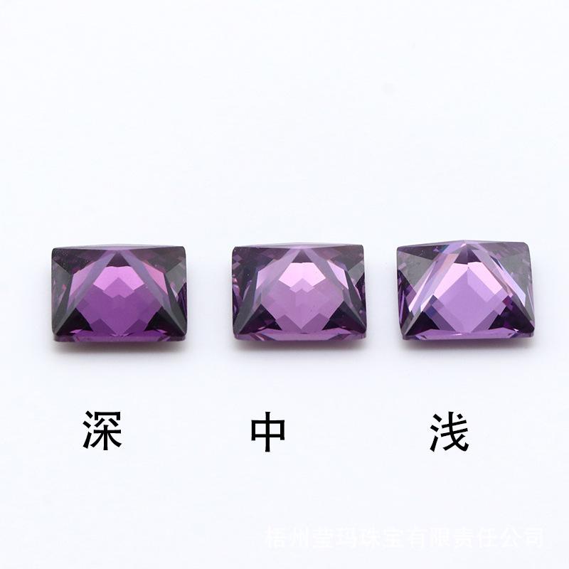 紫红正方锆石