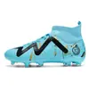 Zapatos de Fútbol Xiyin Amazon Transfronterizos para Hombres y Mujeres, Zapatos Deportivos de Competición de Caña Alta, Zapatos de Césped con Tacos para Entrenamiento de Estudiantes