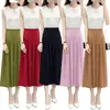 Traje rosa de moda en stock Foto real nuevo estilo coreano corte slim adelgazante pantalones de gasa de pierna ancha tiro alto pantalones capri culottes