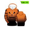 Sudadera con capucha con estampado 3D de calabaza fantasma y explosión de Amazon para Halloween, estilo europeo y americano