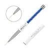 Pluma para Uñas Transfronteriza, Pluma para Dibujo de Líneas Finas, Pluma de Fototerapia, Varilla para Taladro, Herramienta de Pluma para Uñas, Pluma de Cristal para Tallado Difuminado, Personalizado