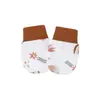 Guantes Pequeños Anti-arañazos para la Cara de Bebé Guantes Pequeños para Recién Nacido Guantes para Bebé Anti-mordeduras Cubre Pies de Algodón Anti-caídas Suministros Maternales e Infantiles