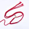 Cordón colgante tejido a mano Tangkazakiram para hombre y mujer, estilo étnico retro, combina con todo, collar de cuerda ajustable.