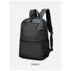 Mochila Nueva para Hombre Mochila de Viaje de Gran Capacidad Bolsa para Portátil Color Sólido Película de Nylon Mochila Escolar