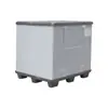 Caja Recipiente de Panel de Panal de PP para Logística Transfronteriza de Autopartes, a Prueba de Humedad, Se Puede Reforzar con Tubos de Acero, Caja Recipiente con Tapa Superior e Inferior