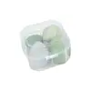 Conjunto de Esponjas de Maquiagem 4 Compartimentos em Formato de Ovo, Macias e Delicadas, Expande Quando Molhadas, Adequado para Aplicação de Maquiagem e Correção, Esponja de Maquiagem Portátil para Maquiadores