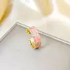 Anillo Ladrillo de Diseño Nicho de Alta Gama Lujo Accesible para Mujer Moda Europea y Americana Creativo Zirconia Chapado en Oro Anillo Abierto Ajustable
