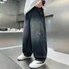 Calças de Outono para Meninos Primavera e Outono 2025 Novos Jeans Calças Compridas para Meninos, Moda Infantil de Outono