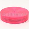 Liwei en stock cinta de poliéster de seda reflectante de nailon imitación correa para mascotas correa de hombro para mochila correa hueca decorativa para ropa