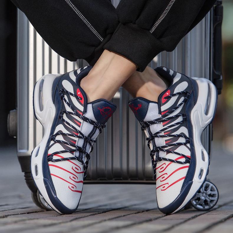 男鞋大码飞织运动鞋透气