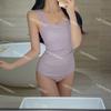 [3 Cores] Maiô Estilo Coreano Ins para Mulheres parecer Magra e Maiô para Fontes Termais para Mulheres, Renda Fresca, Maiô Puro Lust