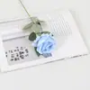 Rosa de flanela artificial Dia dos Namorados decoração de casa e casamento flor artificial parede de rosas cascata flor artificial
