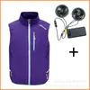 Chaleco Enfriador de Aire Acondicionado de Verano Transfronterizo, Chaleco con Ventilador de Refrigeración, Ropa de Trabajo, Ropa de Pesca para Ocio al Aire Libre, Chaleco de Protección contra el Calor