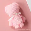Toalla de oso de terciopelo coral regalo para manos al por mayor tienda de bodas tienda actividades de impulso regalo de inauguración regalo de publicidad de boda