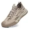 Nuevos zapatos de senderismo para hombre transfronterizos, zapatos de trekking de malla transpirable, zapatos casuales para hombre, zapatillas para el día a día