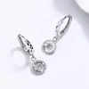 Pendientes de Plata de Ley 925 con Moneda de Cobre Lujo Ligero Sensación de Alta Gama Adornos para Orejas para Mujer Nuevo Estilo Chino Puños de Moneda Joyería de Nicho Regalo de Cumpleaños