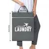 Diretamente do fabricante: Bolsa de armazenamento em tecido Oxford, à prova d'água, dobrável, portátil, para viagens, lavanderia e piqueniques ao ar livre - uma solução de armazenamento versátil