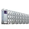 Fábrica de Escuela de Guerreros Puerta Retráctil Eléctrica Puerta Retráctil de Acero Inoxidable Aleación de Aluminio Puerta Retráctil Automática Puerta de Fábrica
