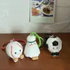 Llavero Colgante de Fútbol Bádminton con Expresión Linda Tridimensional Divertido y Creativo Accesorios para Mochila Escolar de Estudiante Colgante para Pareja