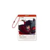 Tarjeta Transparente Acrílica Naruto Sasuke Itachi Tarjeta Laminada Doble Cara Colgante Ins Polaroid