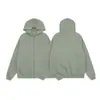 Fog Essentials Sudaderas com Letras de Silicone Estéreo para Homens e Mulheres American High Street Moletons com Flocagem Jaqueta Moletom