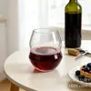 Copas de Vino Tinto y Champagne Rojas con Forma de Calabaza para Bebidas, Fiestas de Boda, Copas de Mascota para Vino Tinto de Alta Calidad, Duraderas y Resistentes a la Rotura