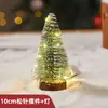 Adornos de Decoración Navideña Oficina Mesa de Centro de Cedro Sentido de Alta Gama Paisajismo Nieve Artificial DIY Paisaje en Miniatura Arreglo