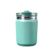 Caneca de café 304 aço inoxidável, copo térmico, alto valor estético, copo de água unissex, luxo leve, presente de alta qualidade, copo térmico personalizado