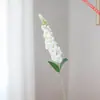 Arreglo floral de vara de oro para jarrón en casa, arreglo floral de boda, decoración suave para escaparate, exhibición de mesa, flores de regalo