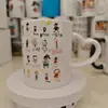 Venta al por mayor de fábrica Tazas blancas de cerámica personalizadas Fabricación de patrones fotográficos Tazas que cambian de color Logo de color personalizado Tazas de dropshipping